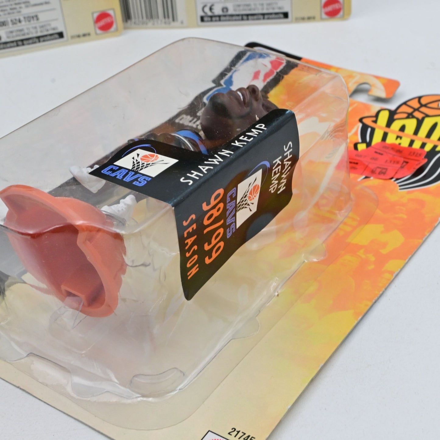 NBA Jams Collectible Figures Set Of 3: Keith Van Horn, Glen Rice, & Shawn Kemp
