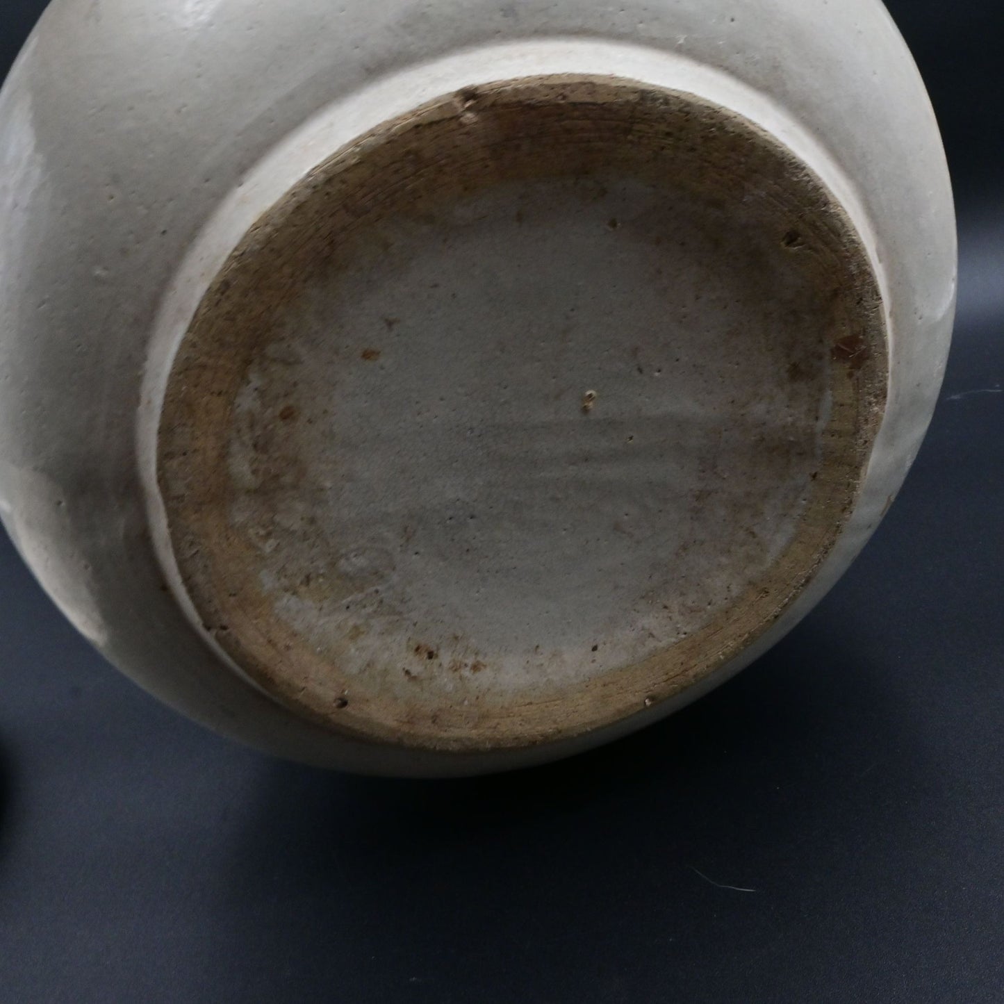 Stoneware Chamber Pot Slop Jar Unmarked Chipped