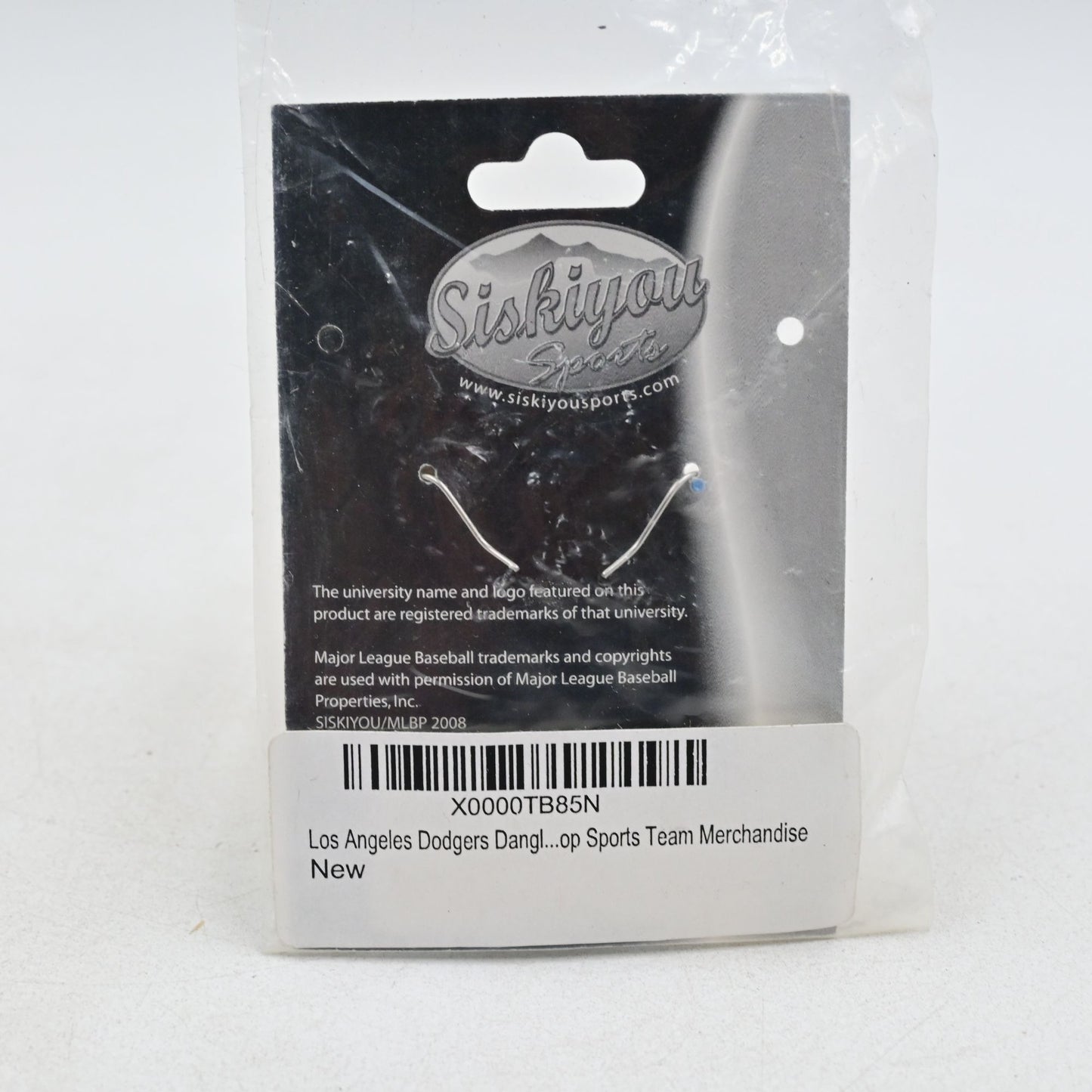 Los Angeles Dodgers MLB Dangle Ear Rings