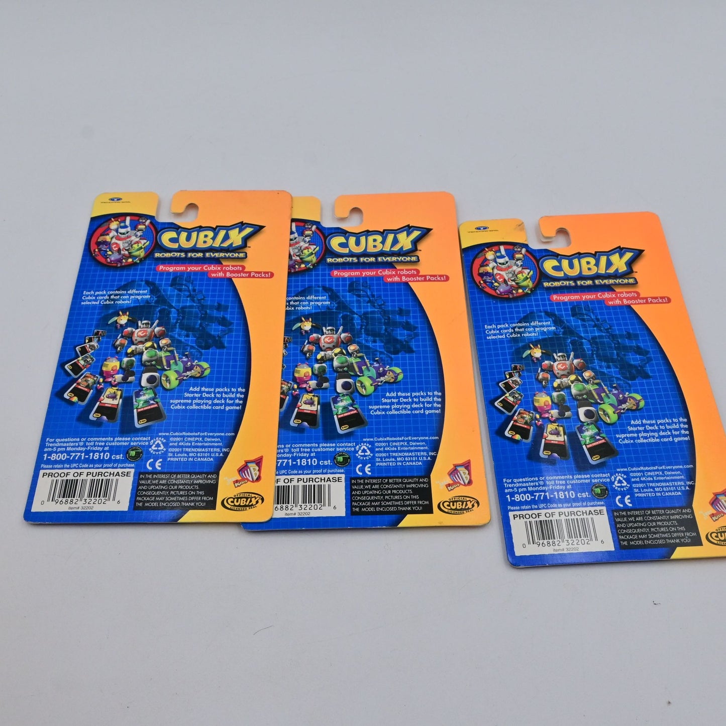 Cubix Robots For Everyone Booster Pack Set Of 3