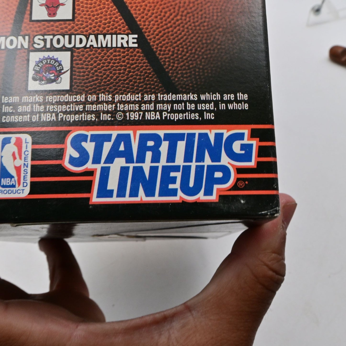 Starting Lineup Backboard Kings Figures Grant Hill & Karl Malone NBA