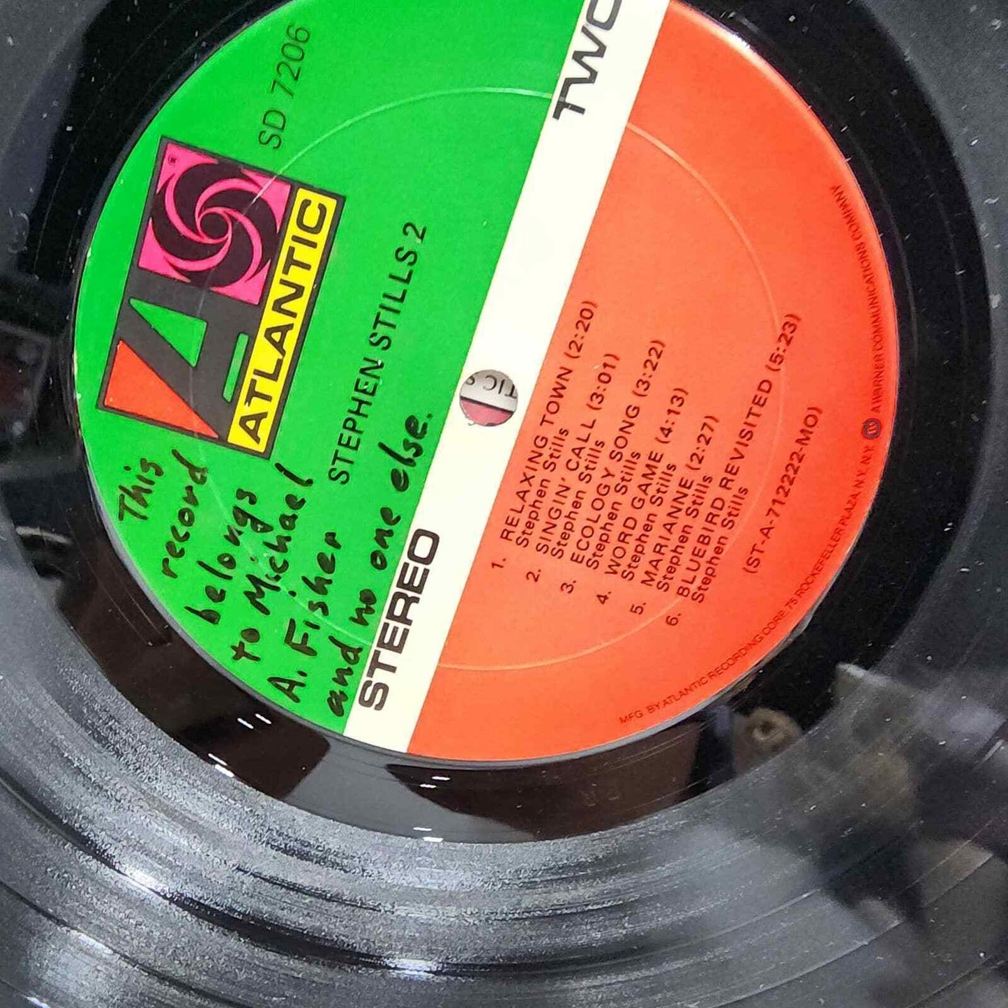 Steven Stills 2 Vinyl Record