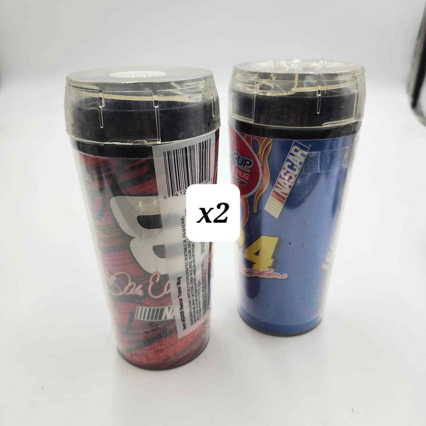 Nascar Travel Mug Jeff Gordon And Dale Earnhardt Jr Vintage 2002