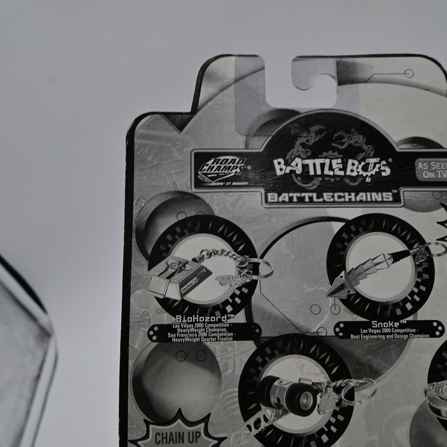 BattleBots BattleChains Keychain Mauler Robot Medallion Jakks Pacific
