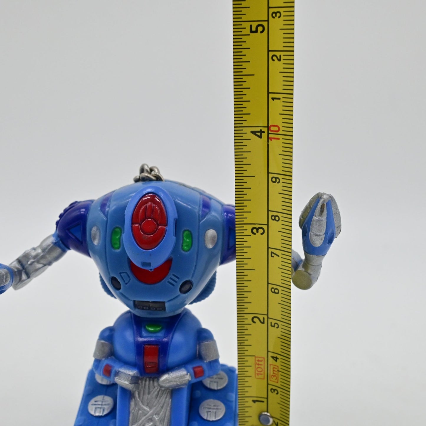 Vintage Lost In Space Rocket Launcher Robot Keychain