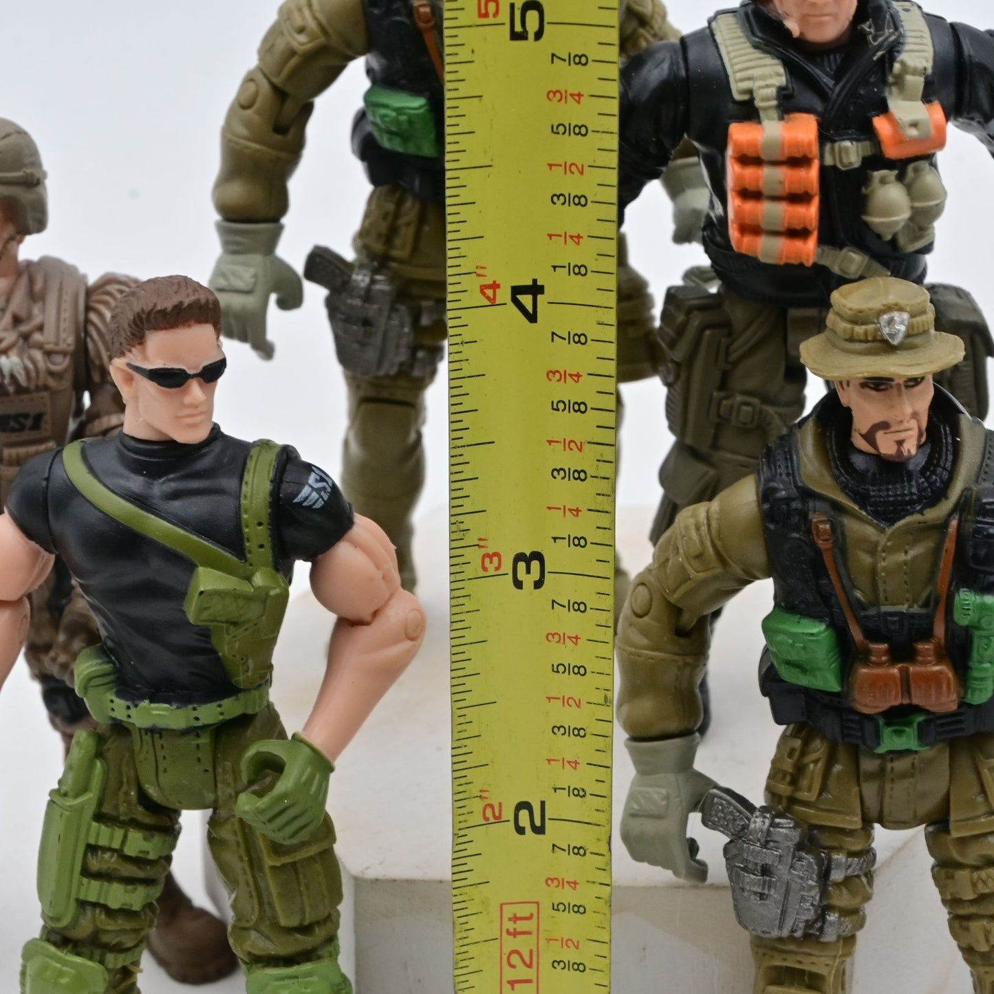 Chap Mei Soldier Force Lot Of 6 Action Figure Soldiers