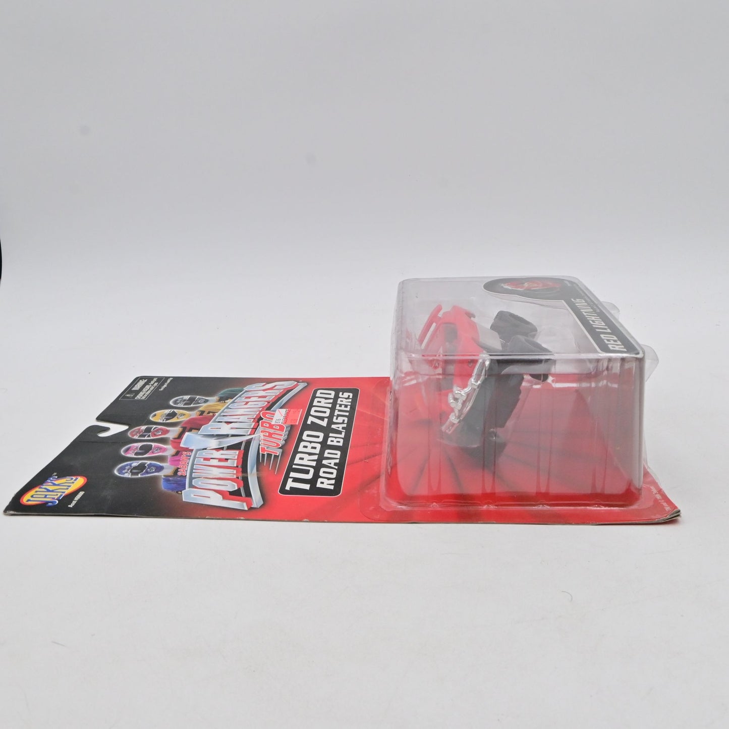 Power Rangers Turbo Zord Red Lightning Road Blaster Vehicle Toy NIB By Jakks Pacific 1998