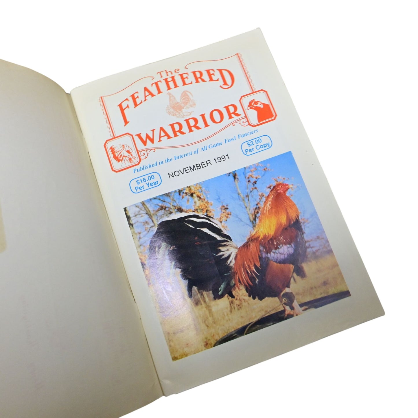 The Feathered Warrior Fowl Magazine Vintage Lot Of 15