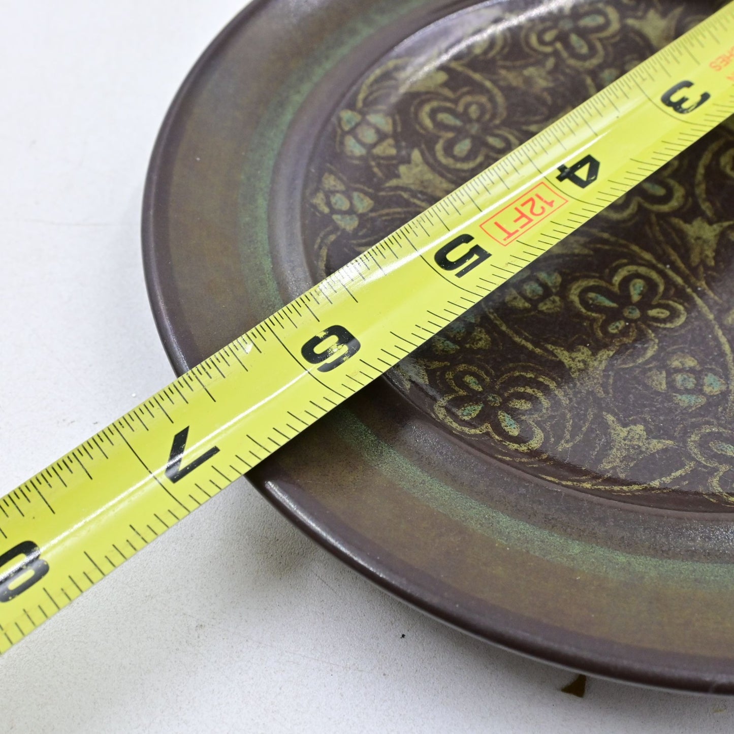 Franciscan Madeira Earthenware Bread Plate Set Of 5 Brown & Green