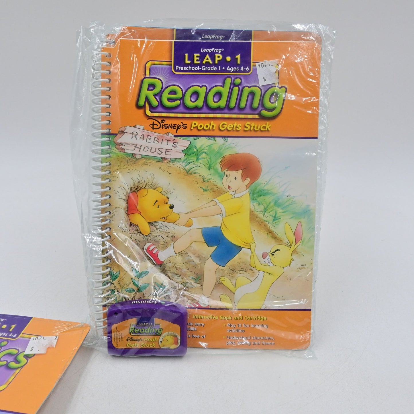Leapfrog Leap 1 Bundle Of 4 Winnie The Pooh, Finding Nemo, Phonics, Music