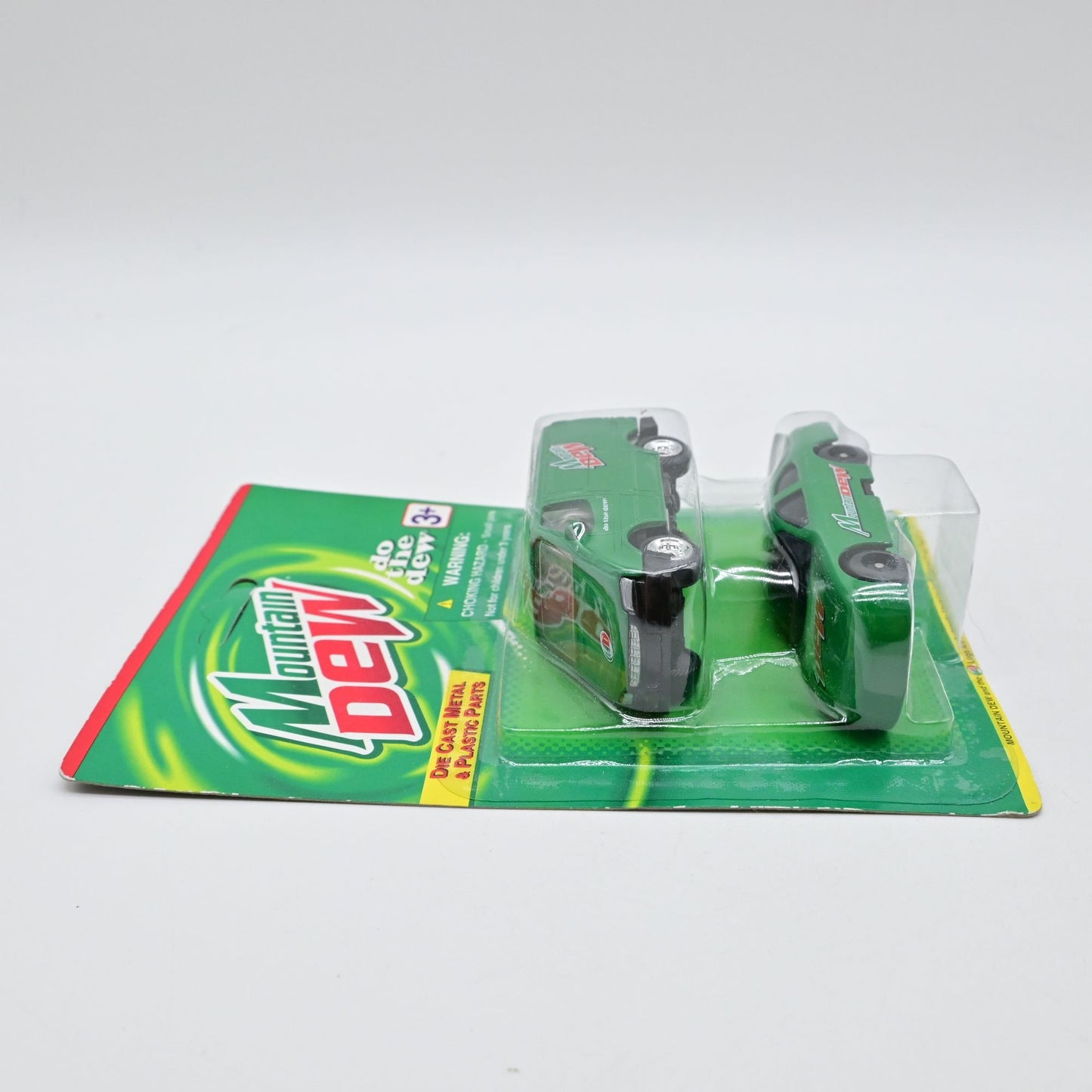 Mountain Dew Van & Car Diecast Car 2 Pack Vintage