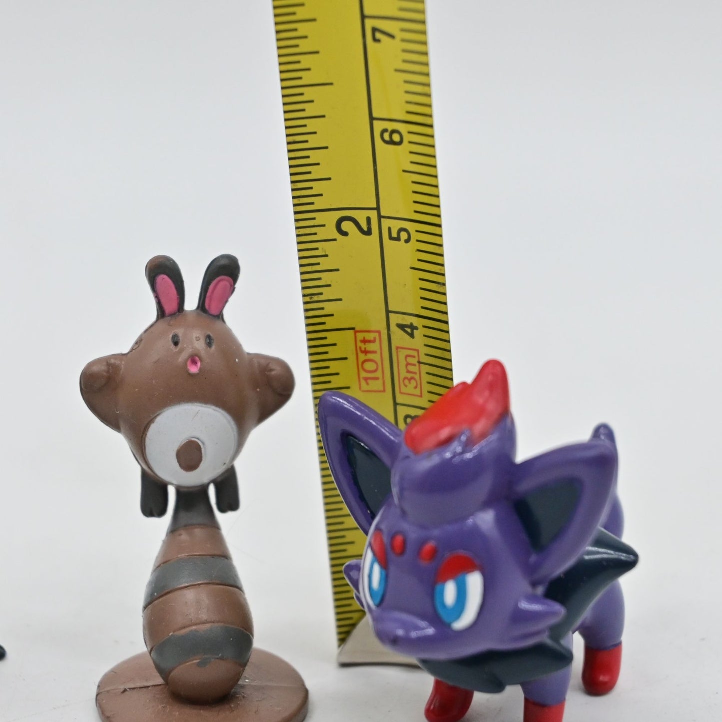 Pokemon PVC Miniature Figures Zorua, Sentret, Samurott Bundle
