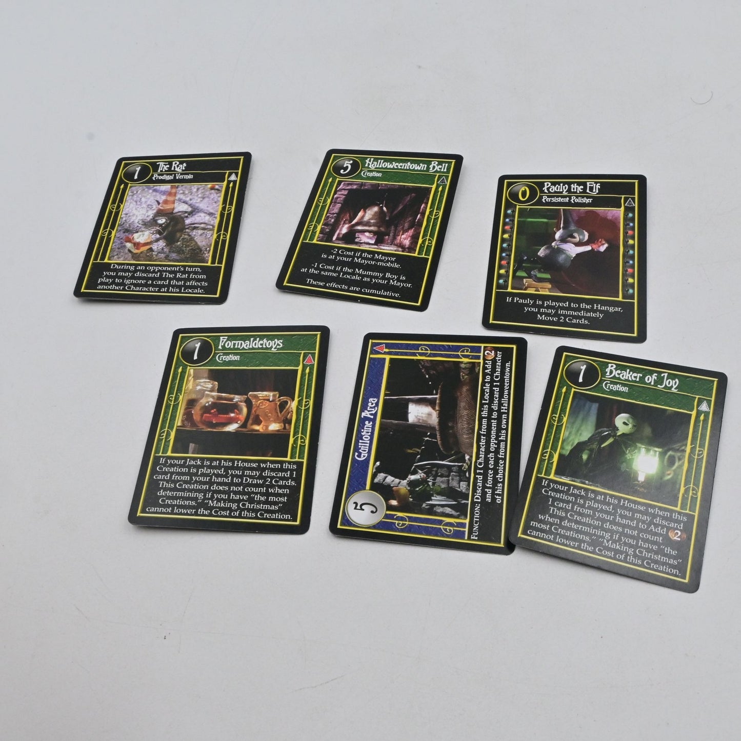 Neca The Nightmare Before Christmas Card Game Lot Of 75+