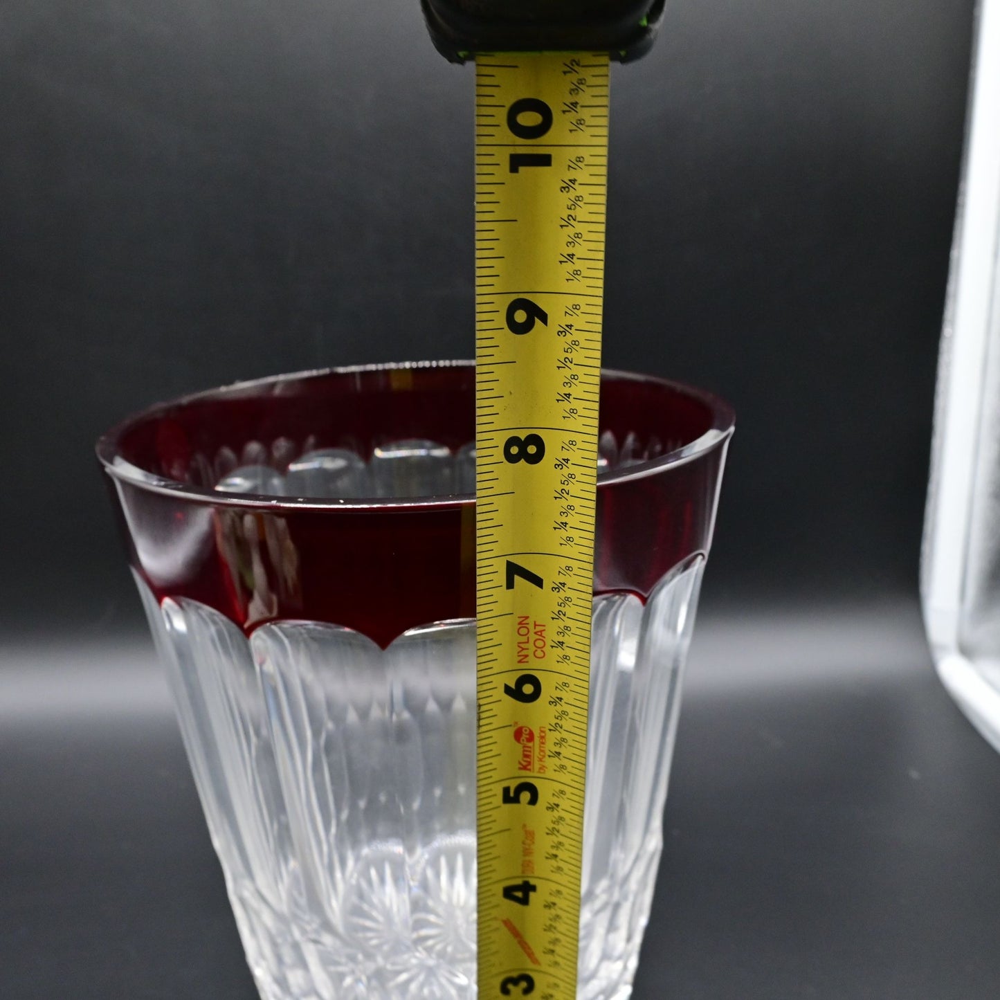 Waterford Crystal Simply Red Ice Bucket Retired