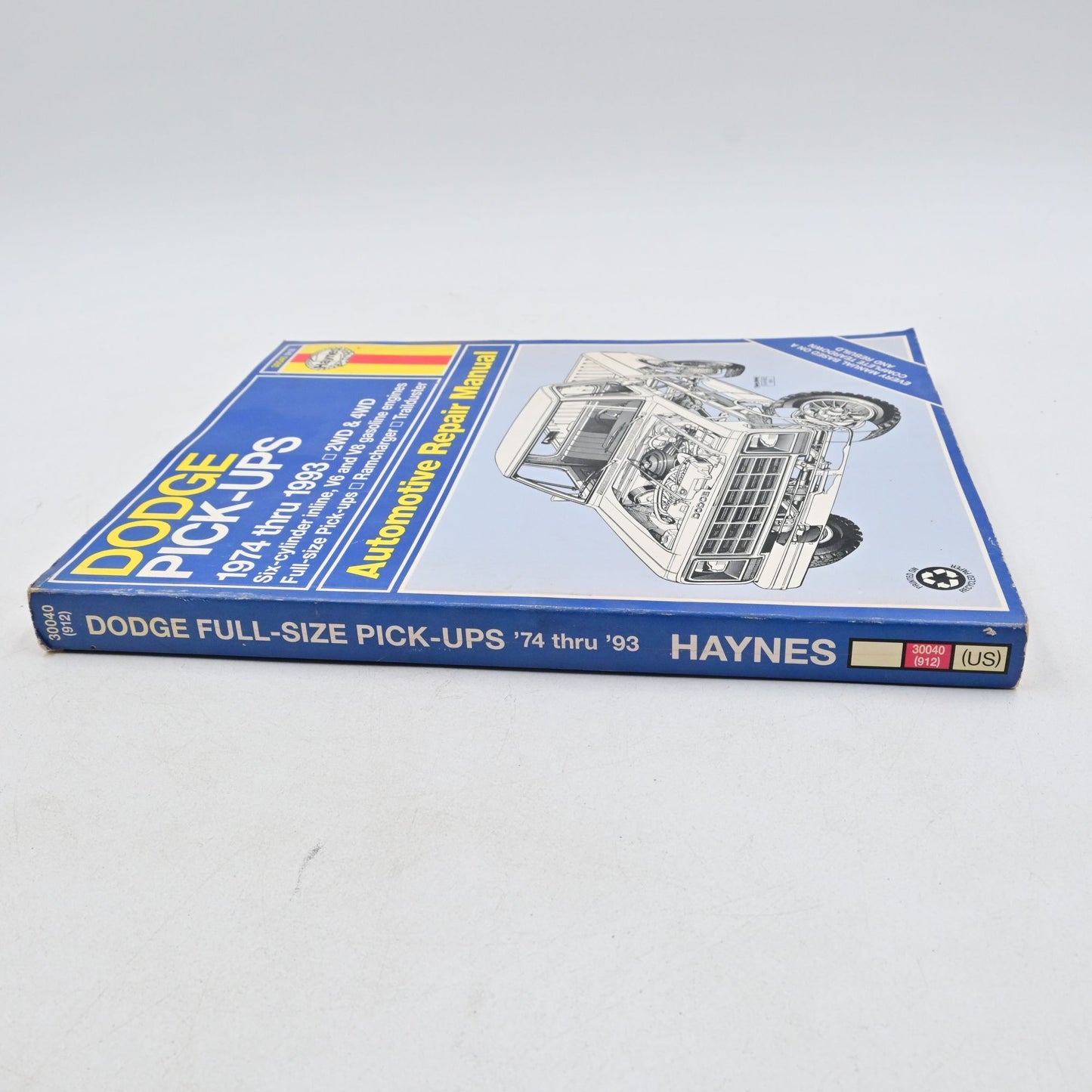 Haynes Automotive Repair Manual Dodge Pick Ups 1974-1991