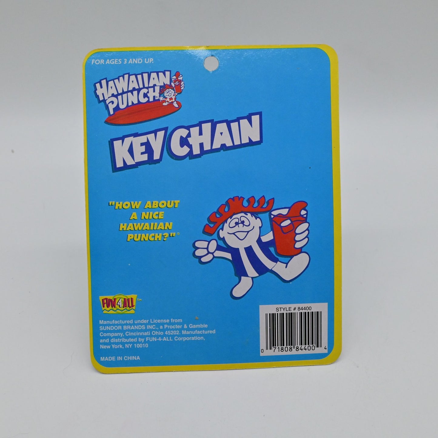 Hawaiian Punch Key Chain