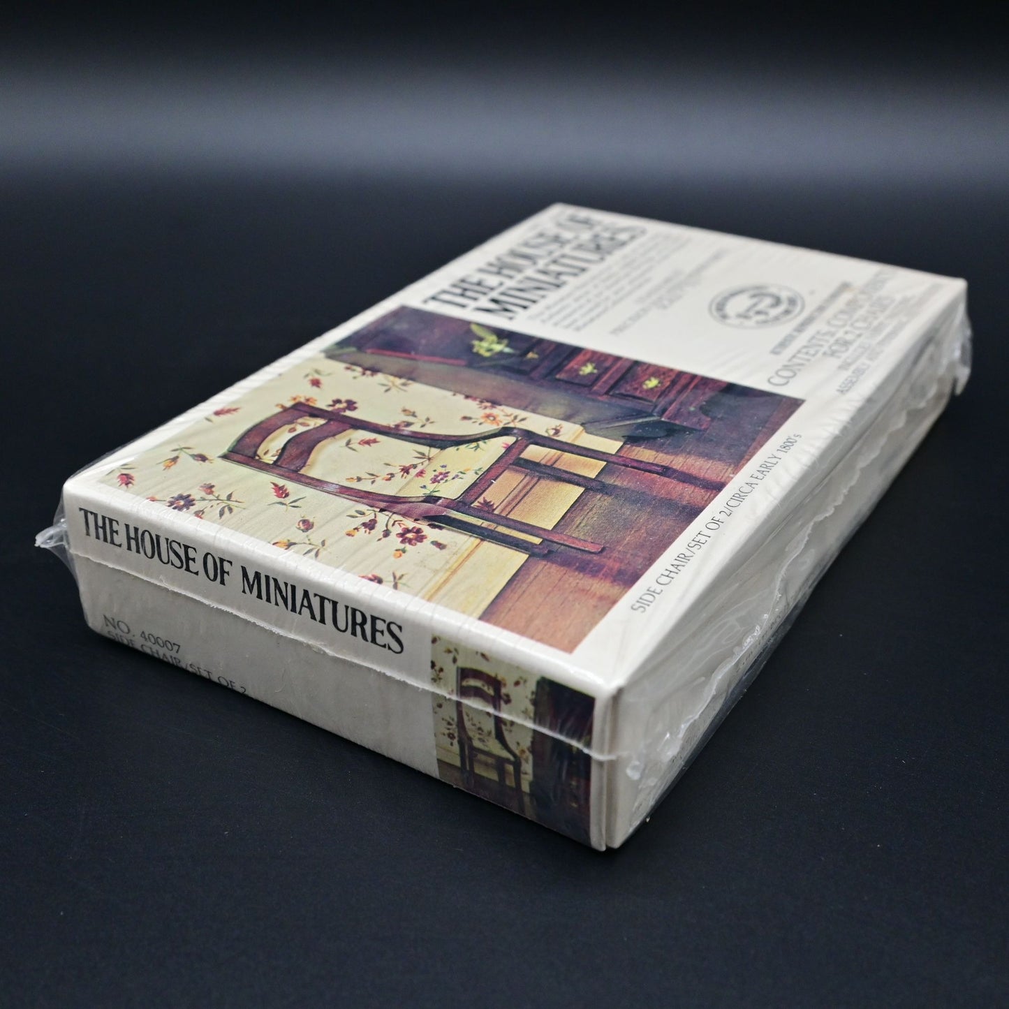 The House Of Miniatures No.40007 Kit For 2 Side Chairs