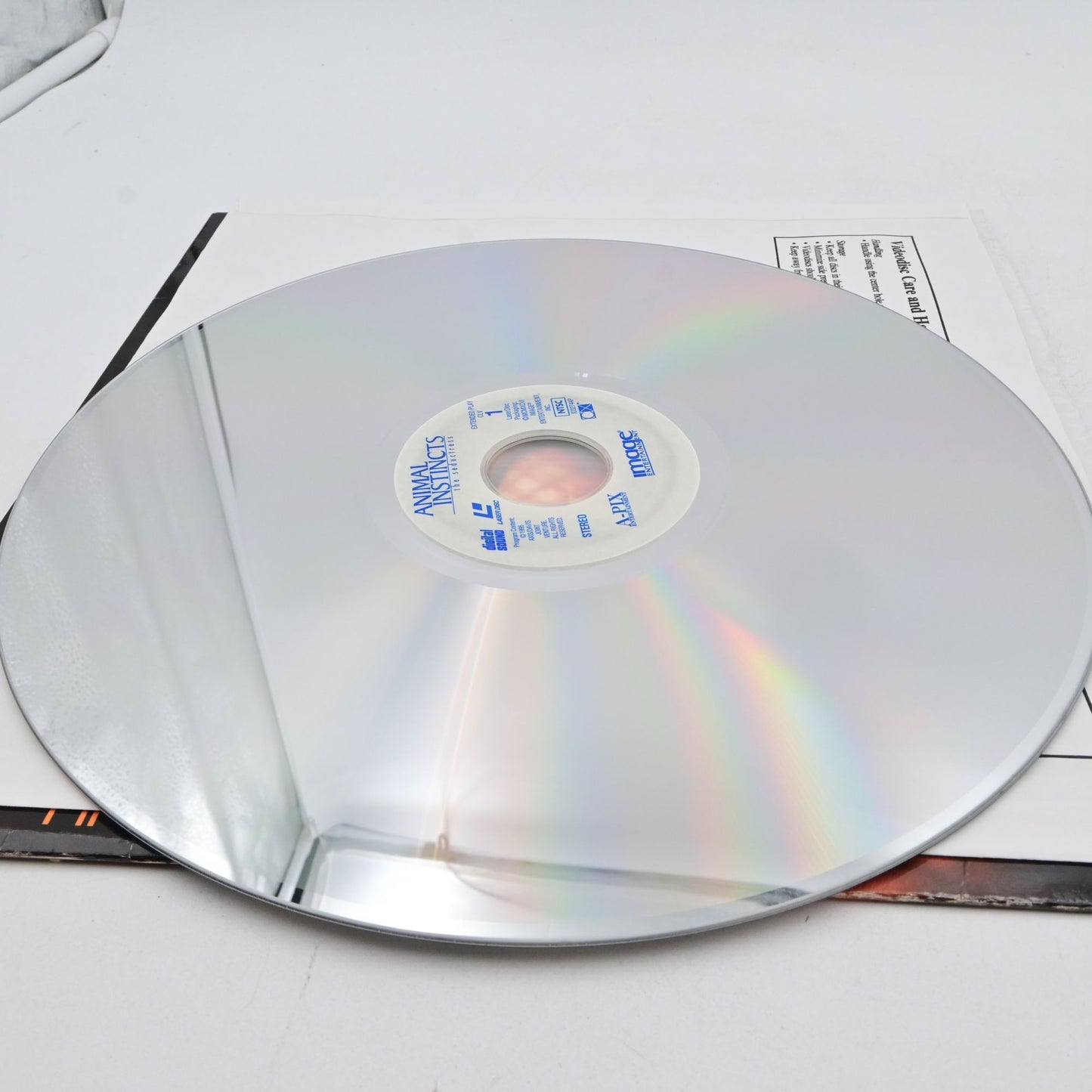 Vintage 1994 Animal Instincts The Seductress Laserdisc