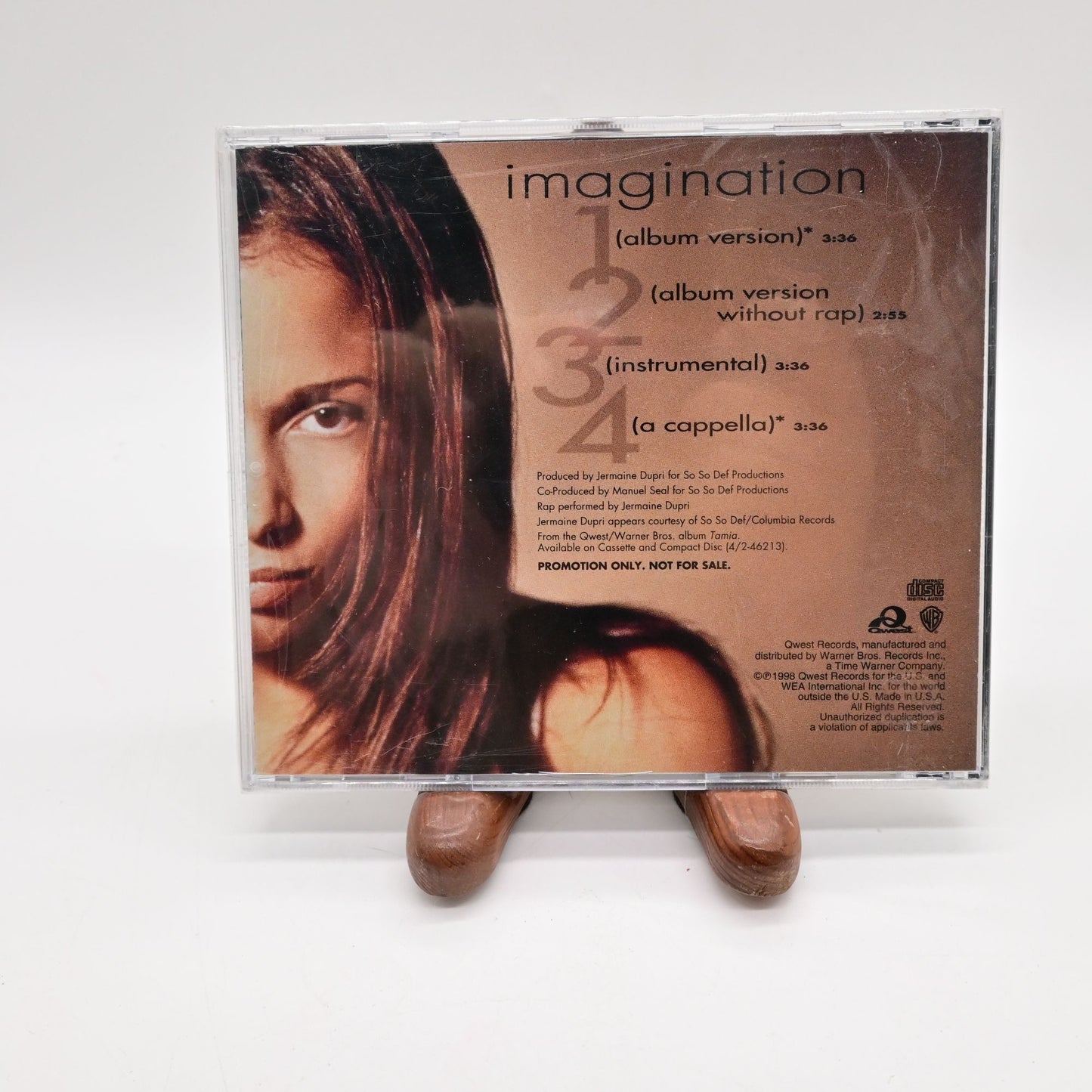 Tamia Imagination CD Single Digipak Sealed