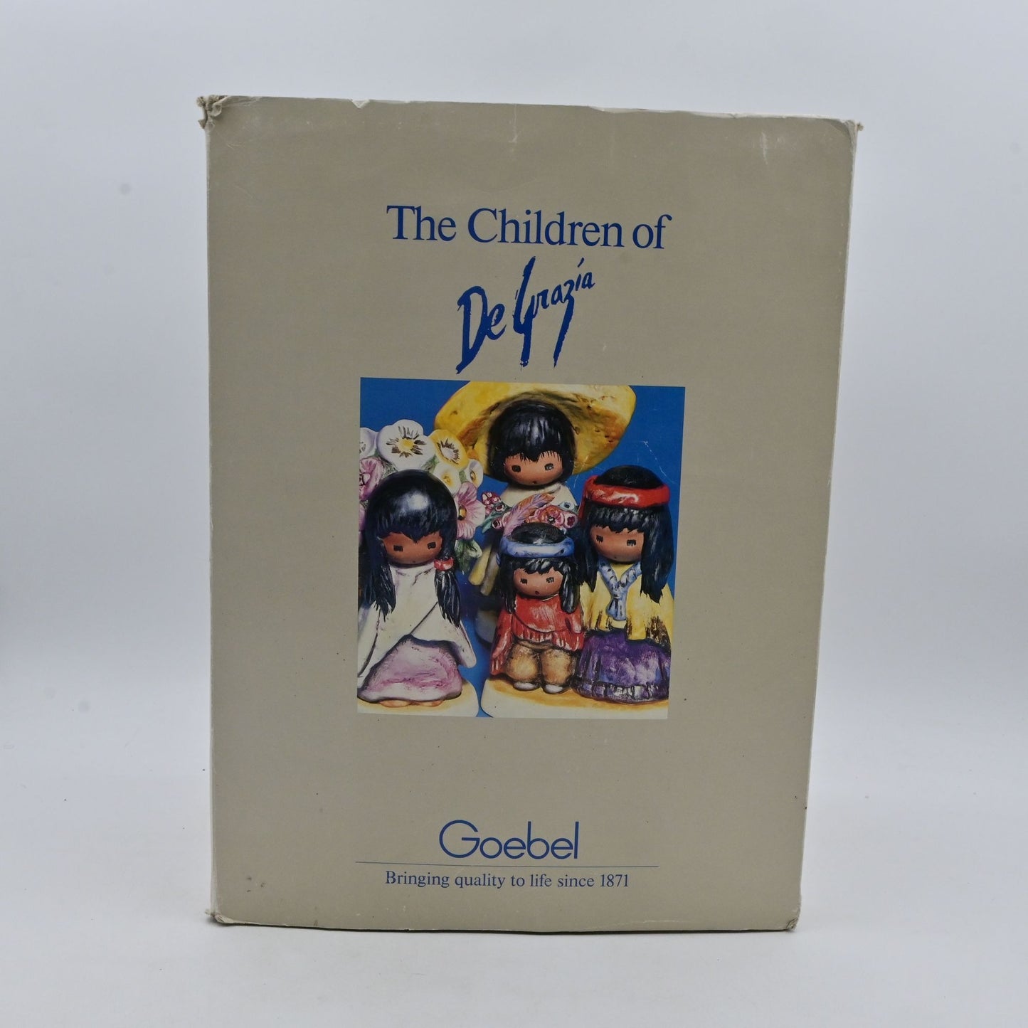 Vintage Goebel Degrazia Los Ninos Circle Of Friends Figurine W/ Box