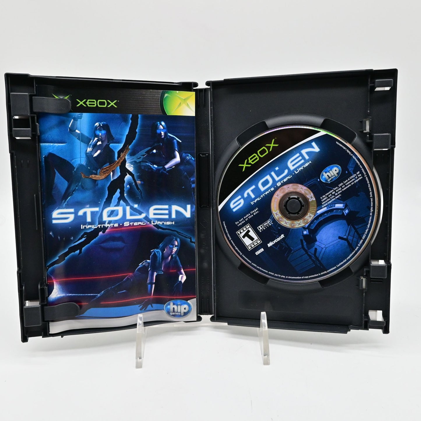 Xbox Stolen Original Xbox Video Game CIB