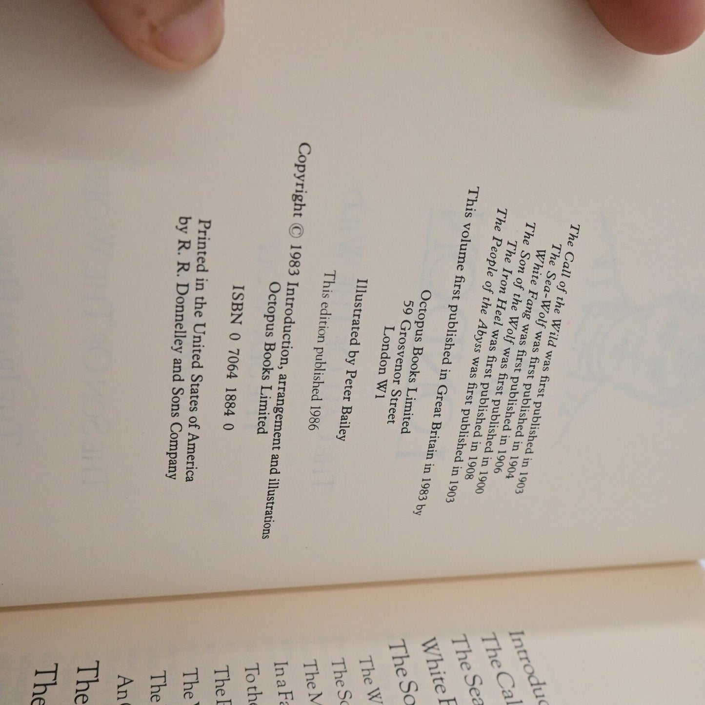 The Works Of Jack London Peerage Books 6 Stories In One Vintage 1986