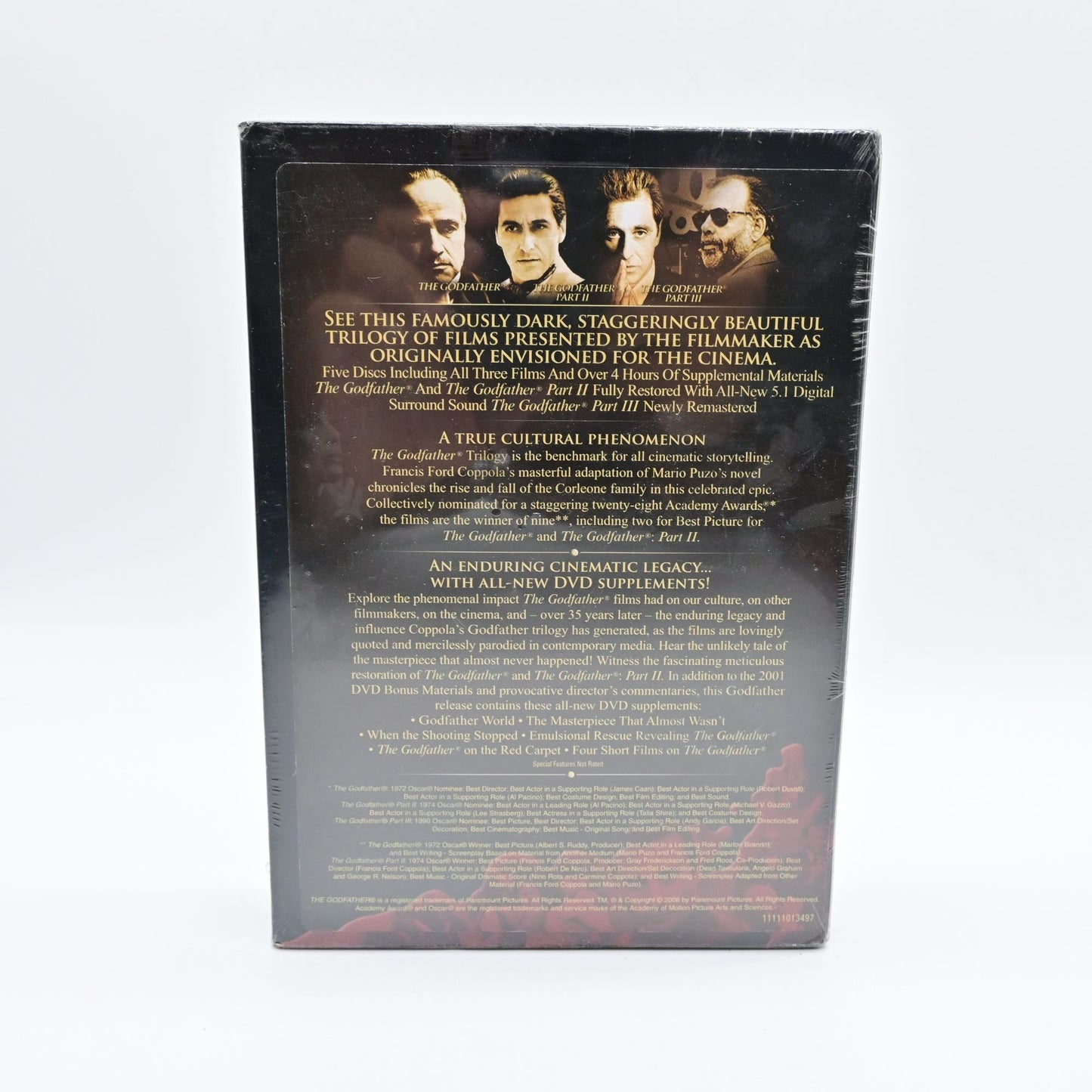 The Godfather The Coppola Restoration DVD box Trilogy