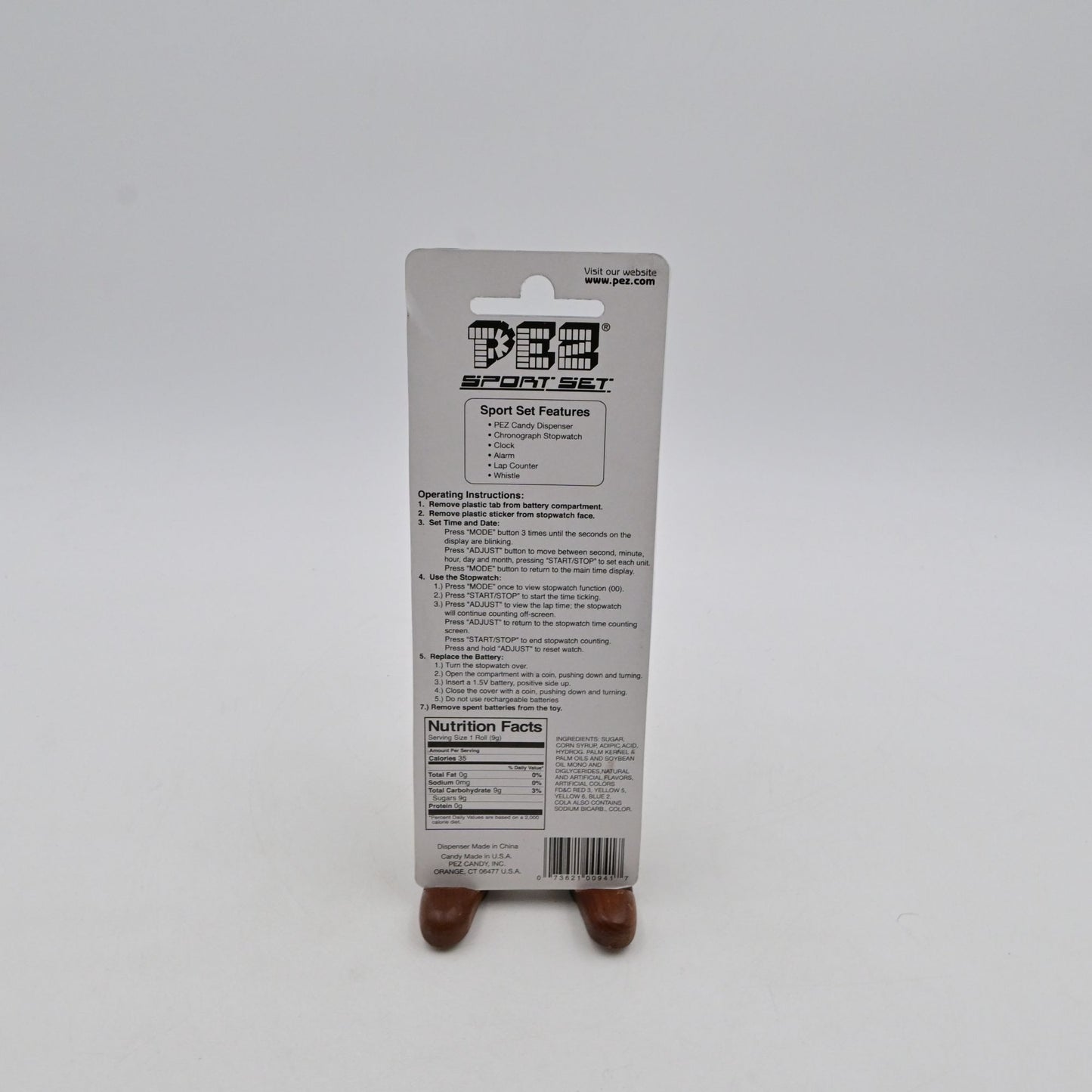 Pez Sport Set Yellow - Vintage 2005