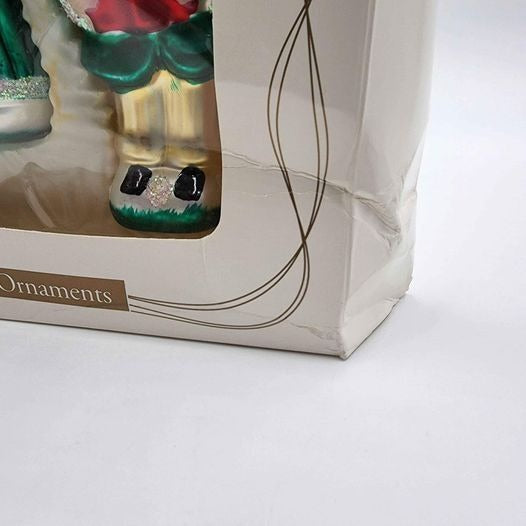 Bradford Novelty Three Christmas Ornament Set Vintage 2000