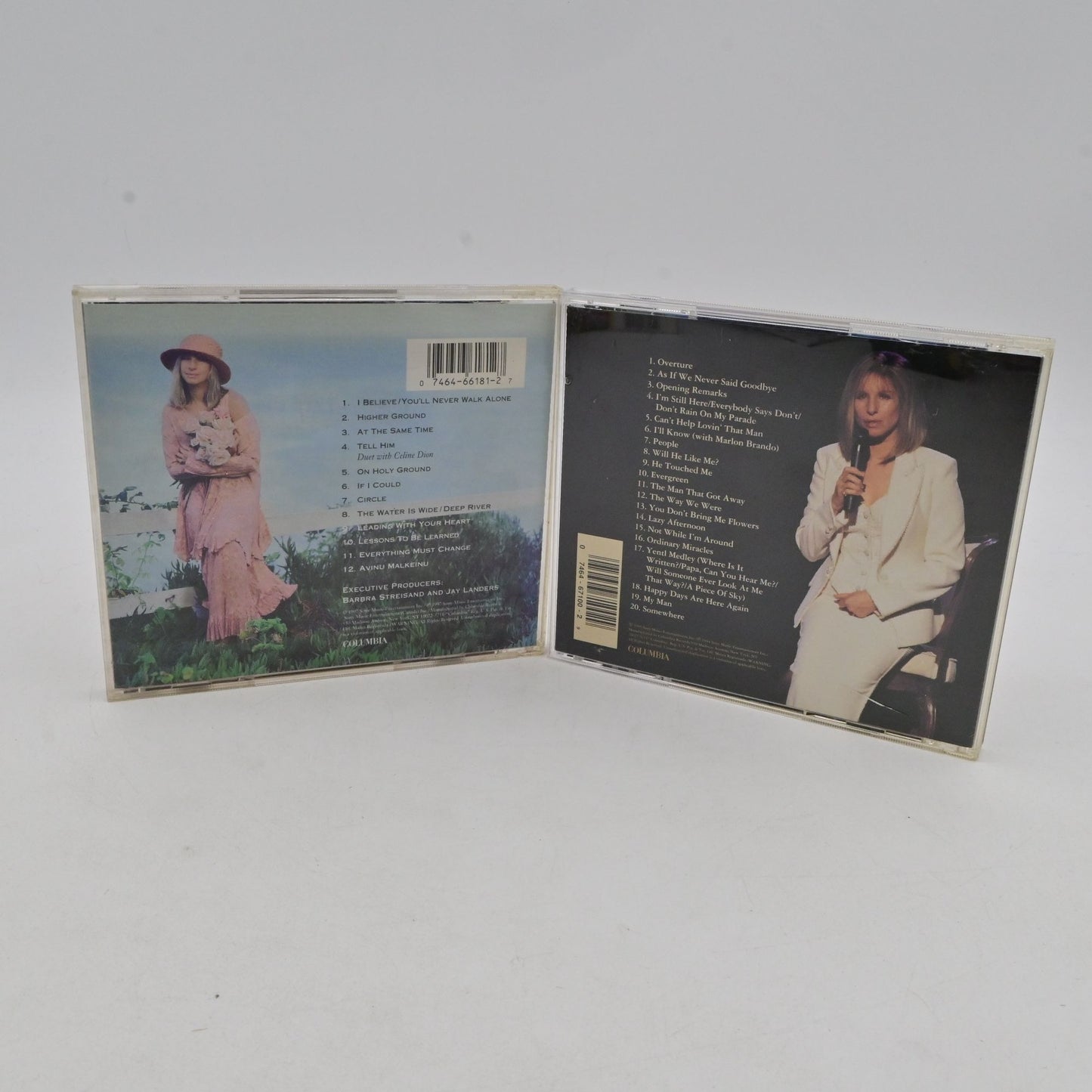 Barbra Streisand Higher Ground & Highlights Cd Bundle
