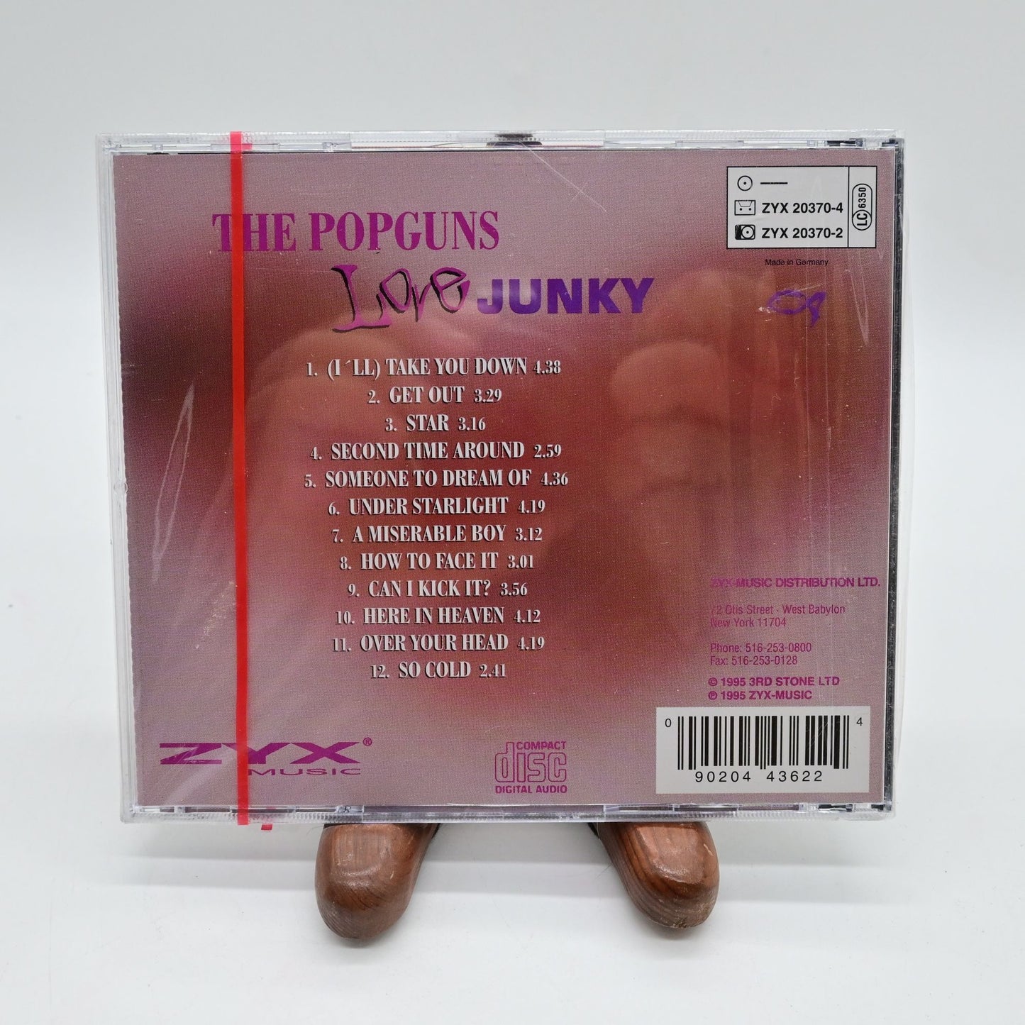 The Popguns Love Junky Cd Factory Sealed. In new condition