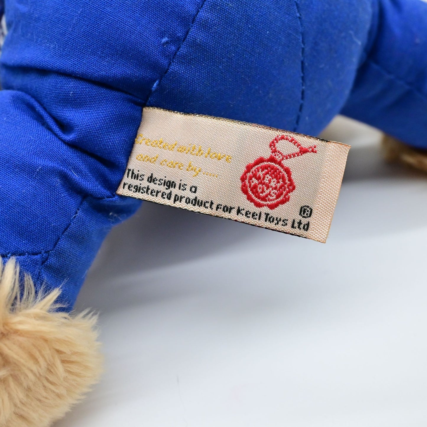 Keel Toys France Bear Paris Plush Stuffed Toy 8"
