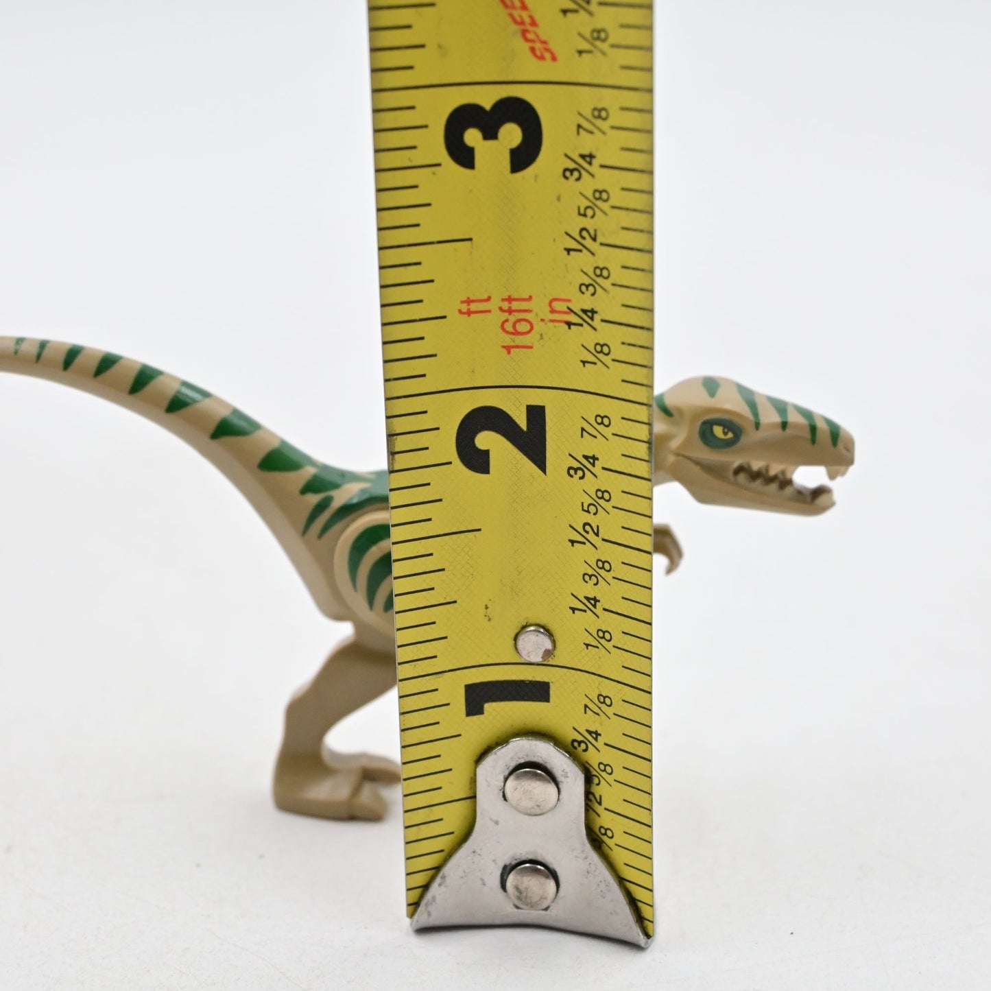 Lego Dinosaur Coelophysis Green Stripe 5882 Dino Ambush Attack Minifigure
