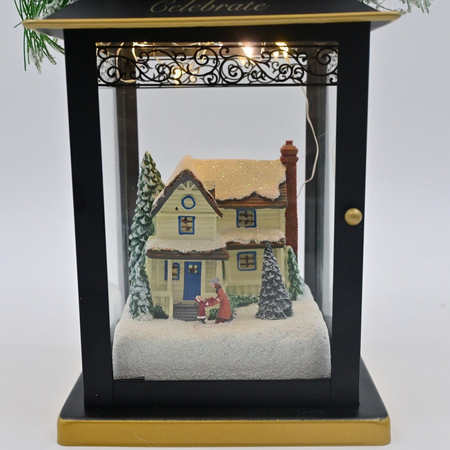 Bradford Exchange Thomas Kinkade Celebrate Lantern