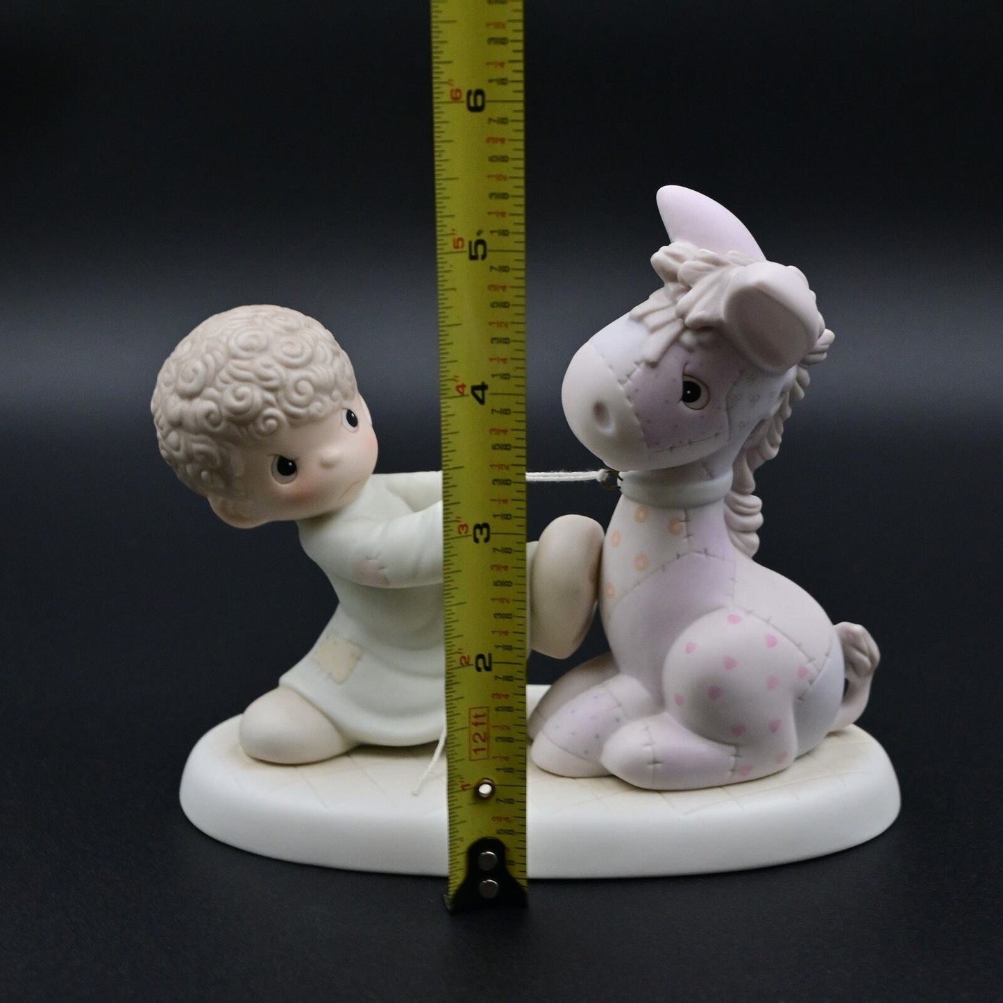 Vintage 1987 Precious Moments We're Pulling For You Figure