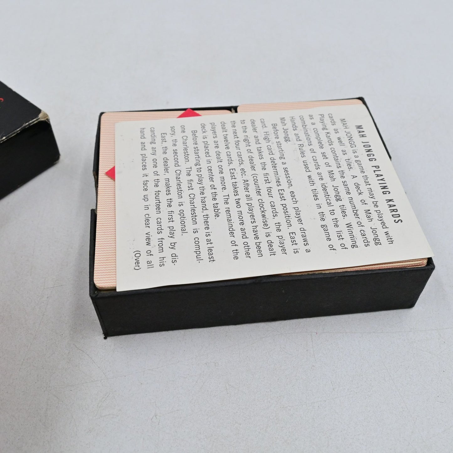National Mah Jongg League Cards Playing Kards Vintage 1960’s