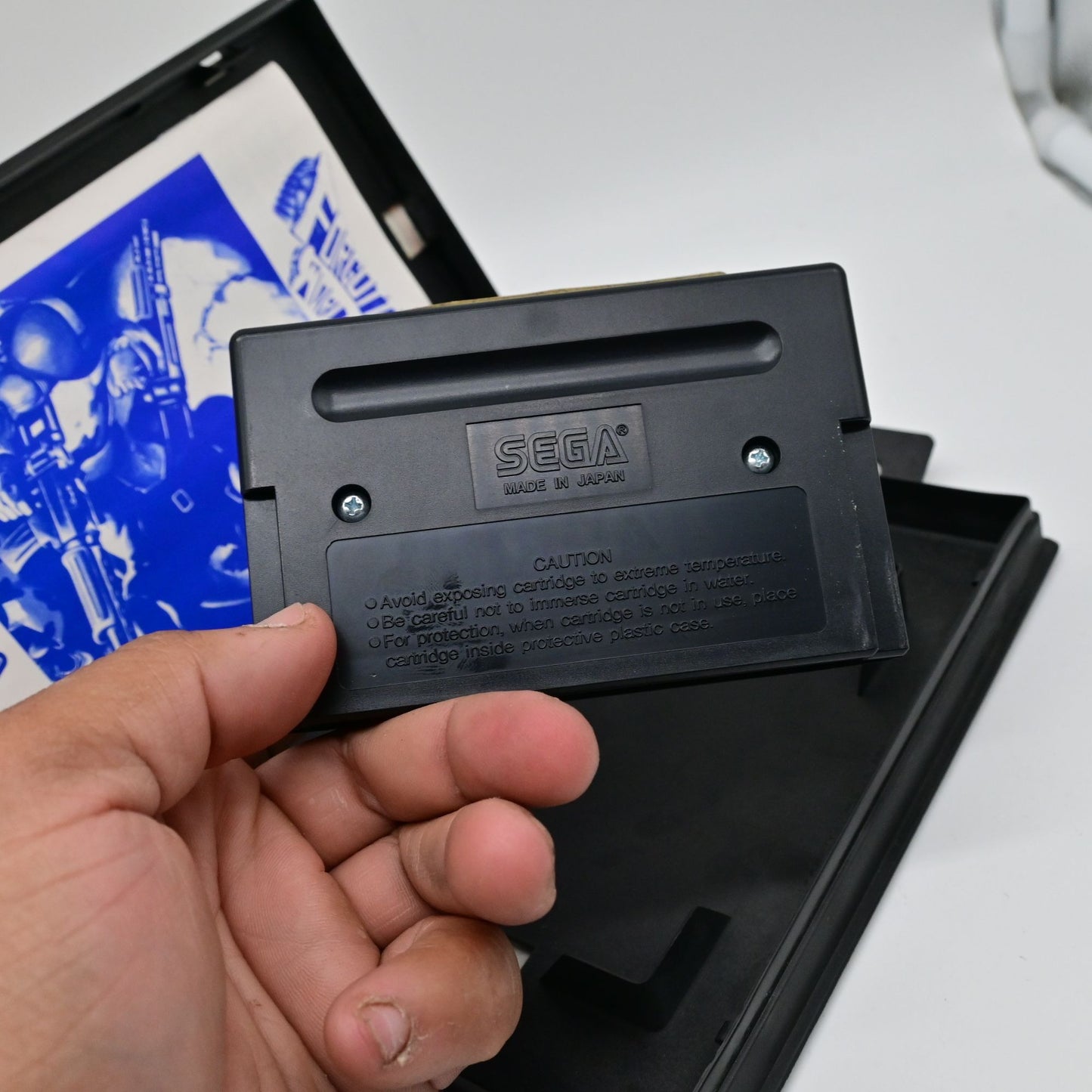 Forgotten Worlds Sega Mega Drive 16-Bit Cartridge Game CIB