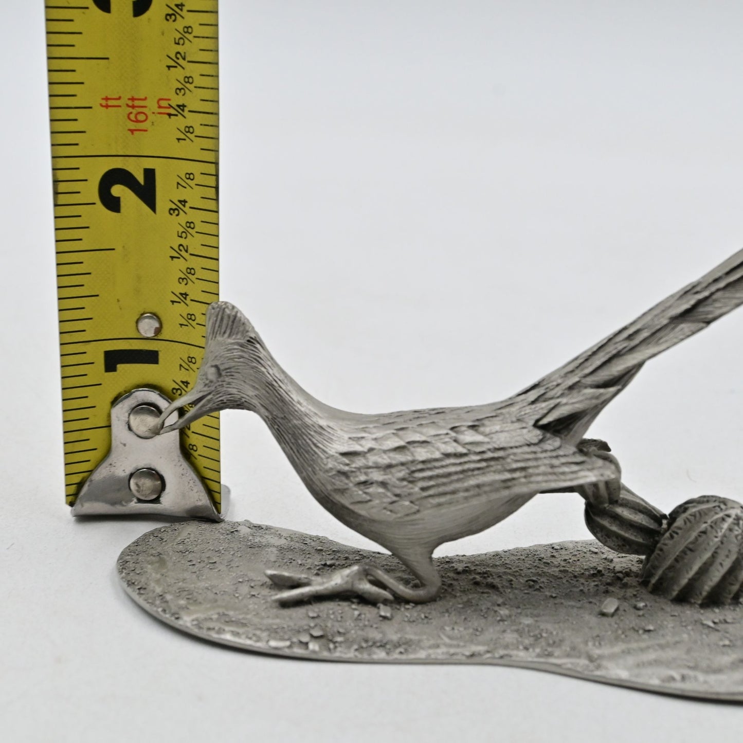 Pewter Road Runner Vintage Figure