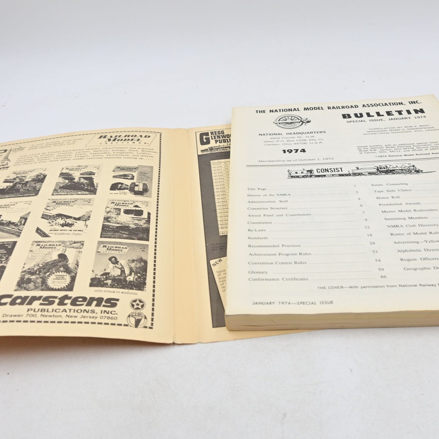 Official Guide of the Model Railways 1974 NMRA Bulletin Special Issue