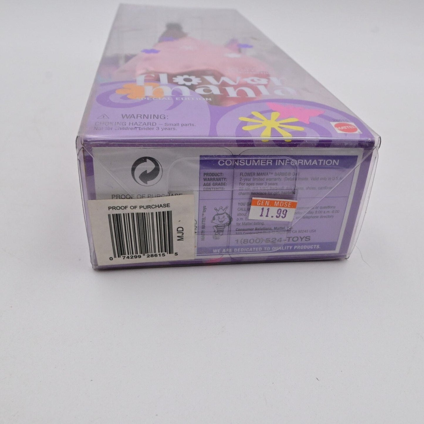 Flower Mania Barbie African American Doll Vintage 2000