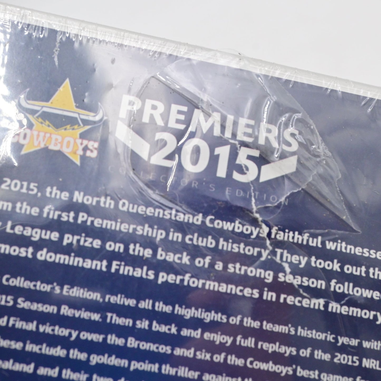 NRL: Premiers 2015 North Queensland Cowboys : DVD Region 4 Sealed