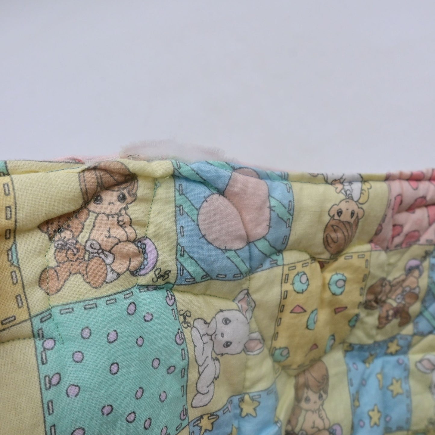Precious Moments Nursery Baby Blanket Angel Hand Made