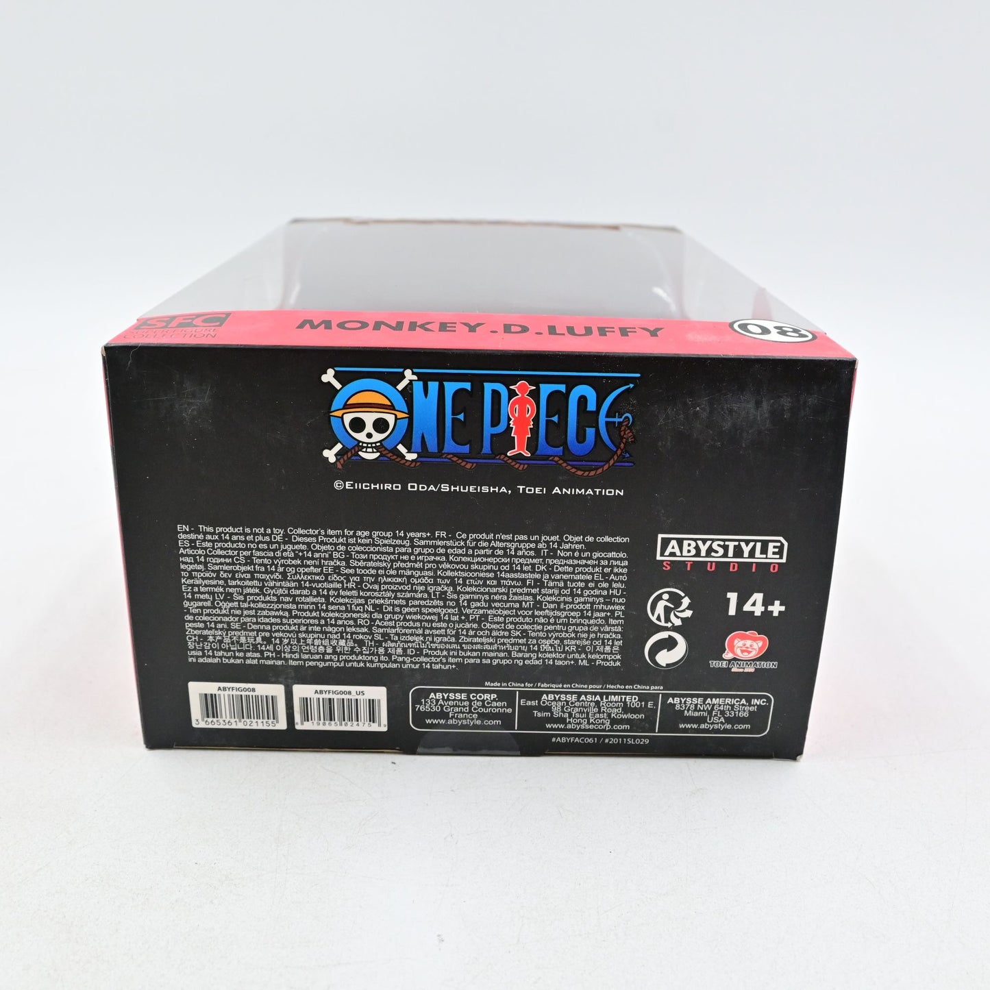 Abystyle SFC One Piece Figurine Monkey D. Luffy Action Figure NIB