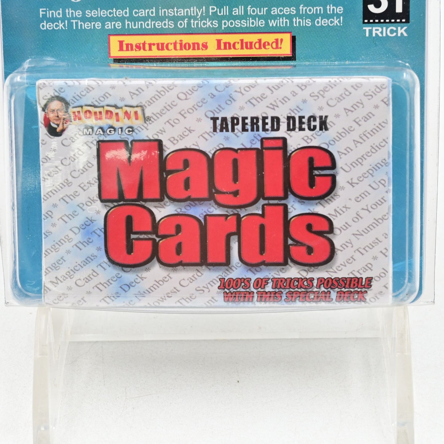 Houdini Magic Cards Tapered Trick Deck