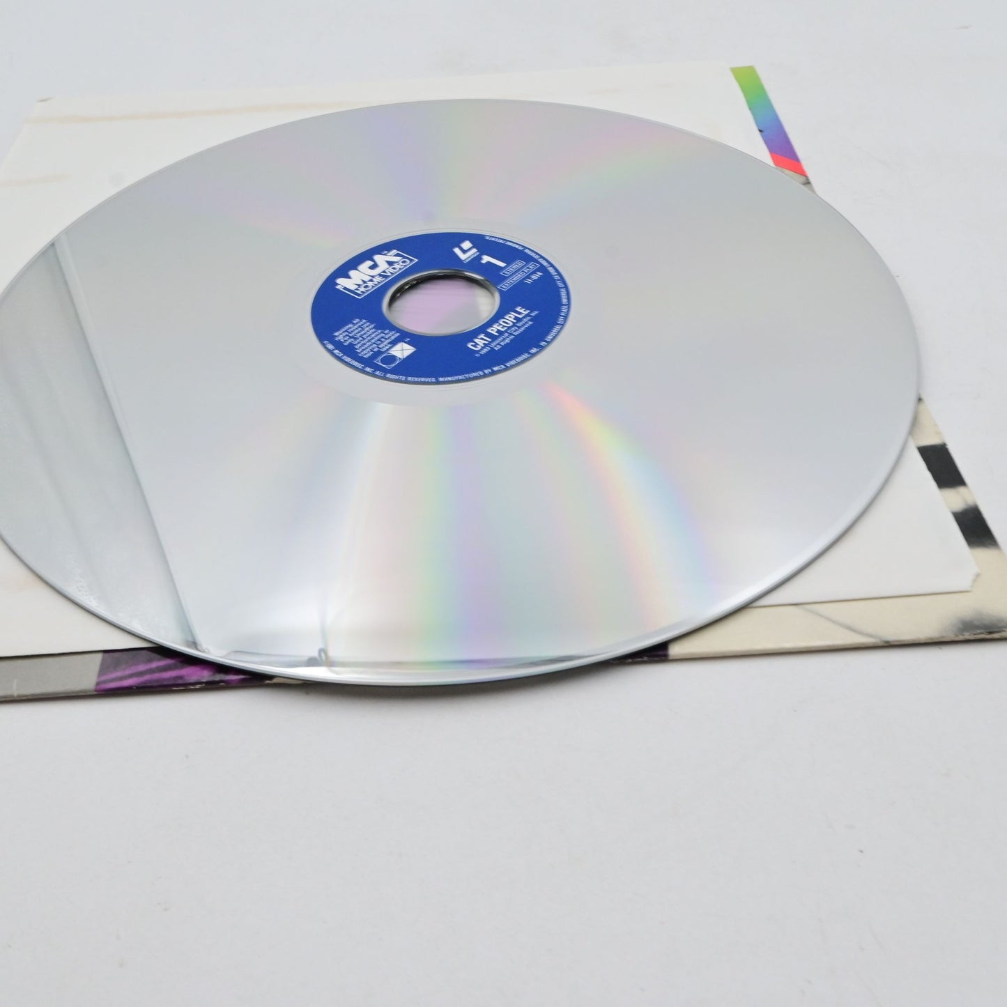 Vintage 1982 Cat People LaserDisc Movie Stereo Extended Play