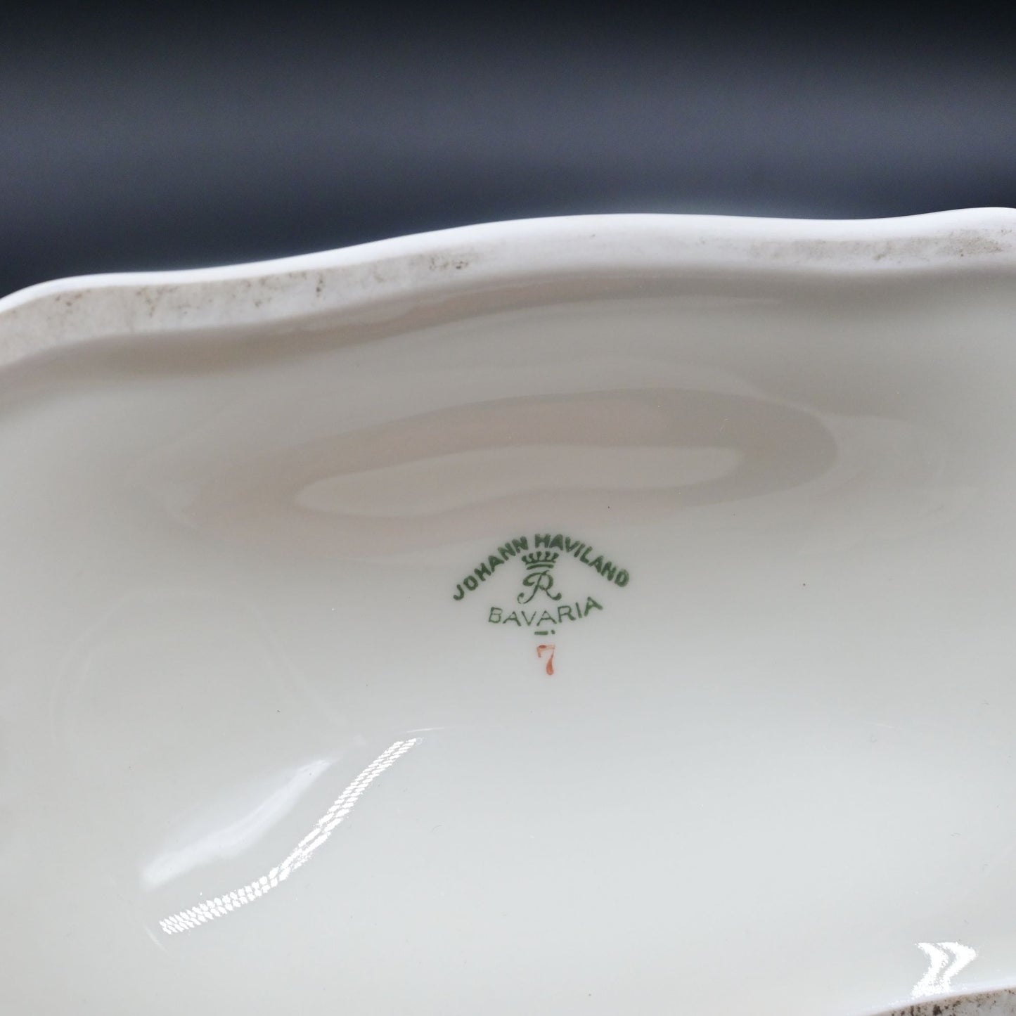 Johann Haviland Bavaria Double Candle Holder Vintage