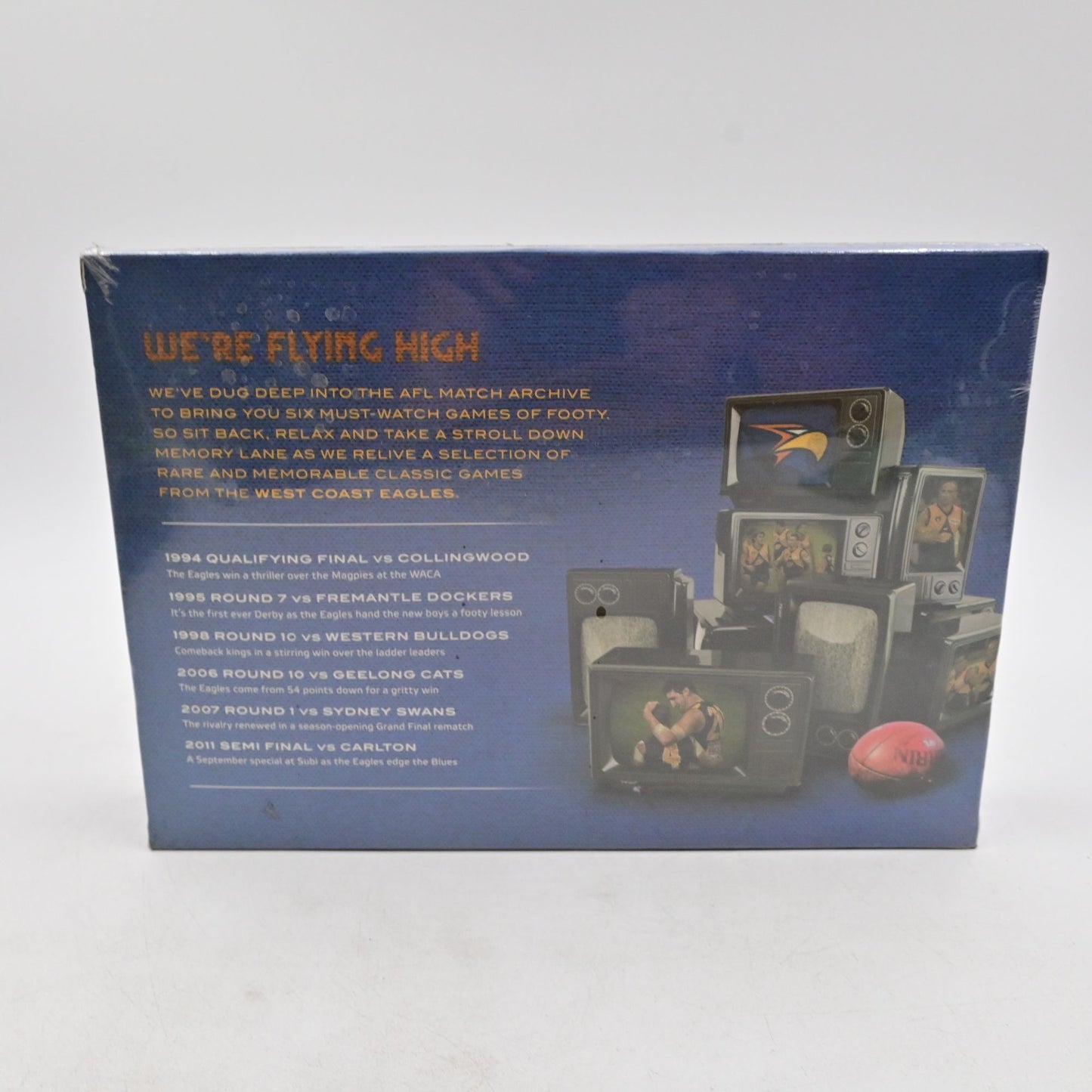 AFL - Classics: West Coast Eagles DVD 6 Disc Set Sealed