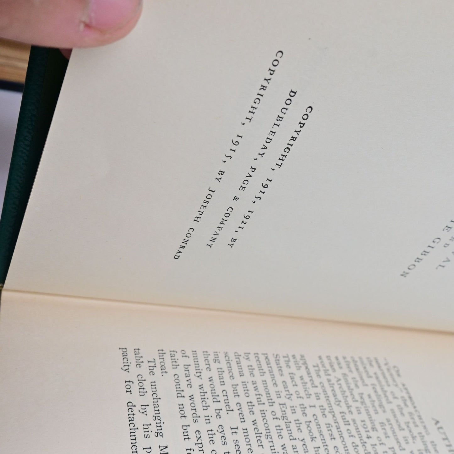 Victory By Joseph Conrad Hardcover Book International Collectors Library