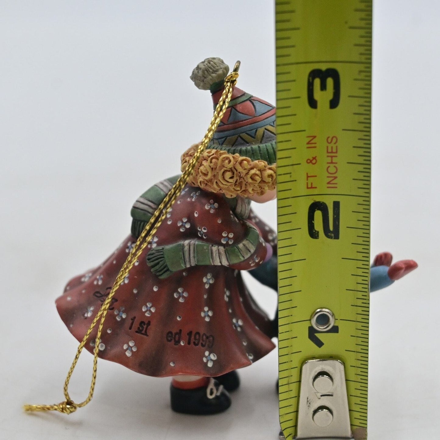 Lang & Wise Special Friends Abbey and Sam Vintage 1998 Ornament