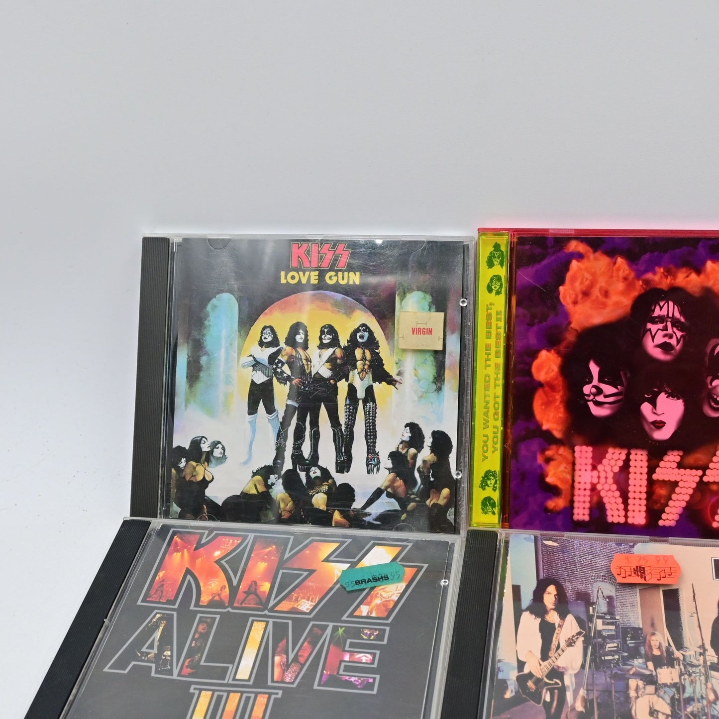 Kiss Love Gun, Sonic Boom, Alive III, Love Gun, We Are One Etc Lot Of 10 Cds